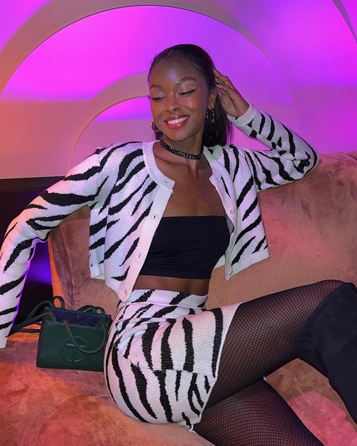 a night to remember💫 our babe kristinaxelise in the eloise knit set - link in bio to shop! #superdown