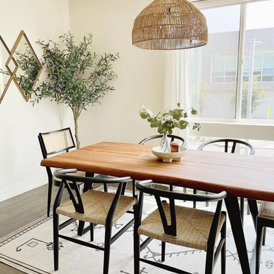 Yukon Natural Dining Table | Crate & Barrel