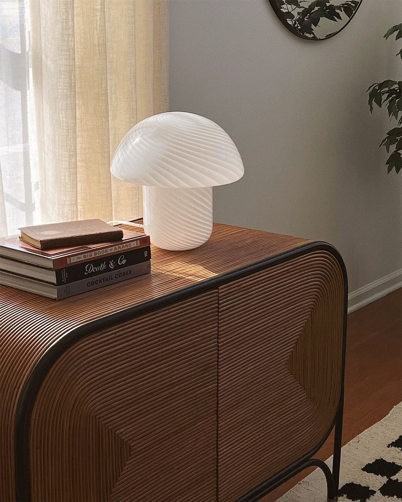 Cb2 on sale mushroom lamp