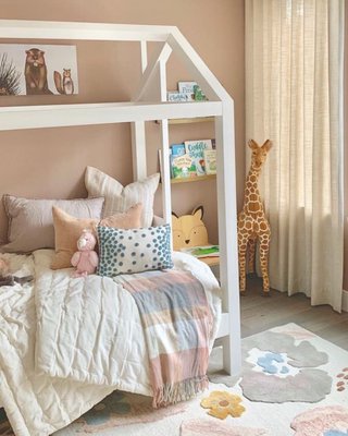 Blue Pom Pom PIllow - image 11 of 14