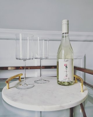 Edge 13-Oz. Square White Wine Glass + Reviews