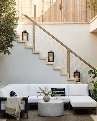 Walker Black Metal Outdoor Lantern 17.75" - image 18 of 19