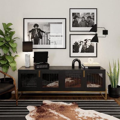 Light Brown and White Cowhide Area Rug 4'x6' - image 4 of 6