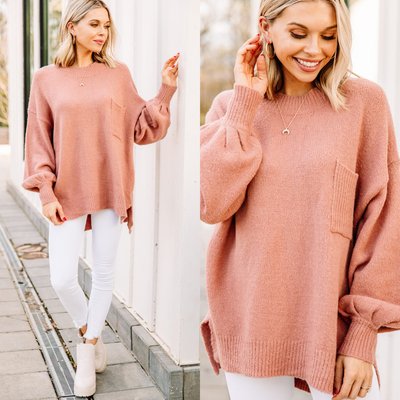 Women's Oversized Sweater- Taupe Sweater- Sweater For, 50% OFF