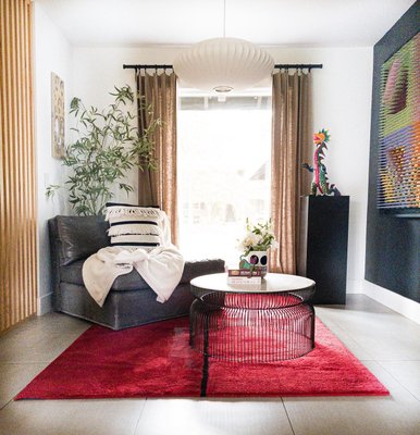 Spoke White Marble Graphite Metal 30.25" Round Coffee Table - image 14 of 16