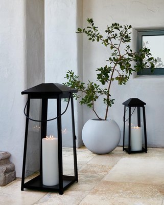 Petaluma Black Metal Outdoor Lantern 20" - image 12 of 13