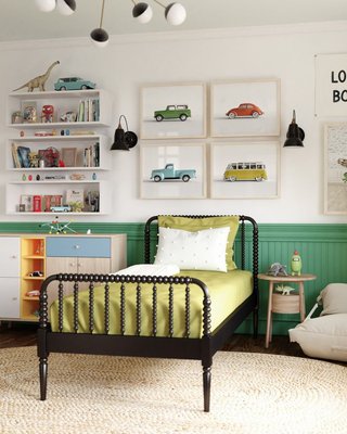 Adjustable Blue Bean Bag Chair - image 12 of 15