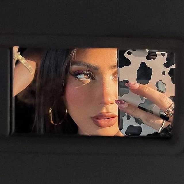 #LuvAjBabe @francescafarago wearing our Gold Amalfi Tube Hoops 🖤