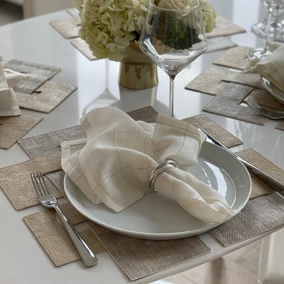 Hue White Dinner Plates, Set of 4 - image 6 of 9