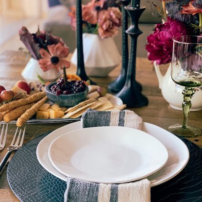 Marin White Outdoor Melamine Salad Plate - image 6 of 10