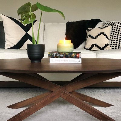 Apex Oval Coffee Table - image 10 of 14