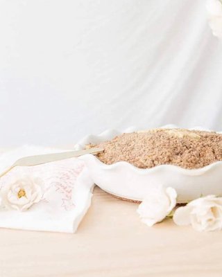 White Ruffle Pie Dish - image 15 of 18