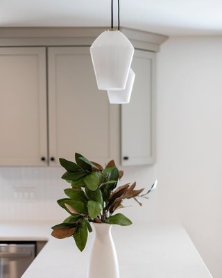 Arren Black Single Pendant Light with Large Round Clear Glass Shade 10.5" - image 5 of 9