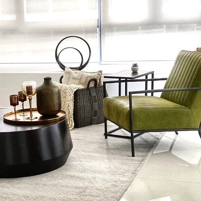 Udan Round Coffee Table - image 15 of 18