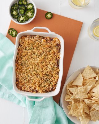 Marin 12"x 8.5" White Stoneware Medium Baker with Handles - image 6 of 7