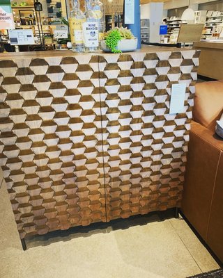 Marin Natural Bar Cabinet - image 10 of 12