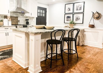 Vienna Walnut Counter Stool - image 7 of 8