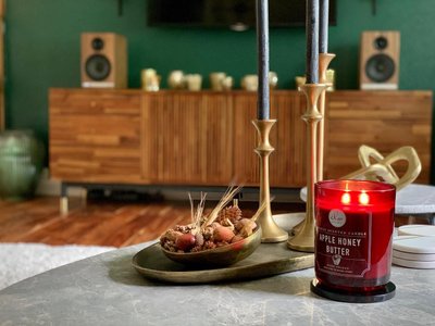 Emmett Antique Brass Taper Candle … curated on LTK
