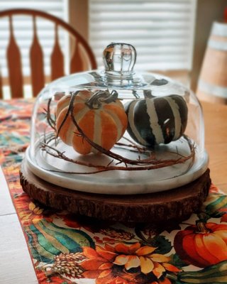 French Kitchen Marble Cheese Dome - image 10 of 13