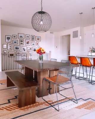 Tig Indoor/Outdoor White Metal Dining Chair - image 4 of 7