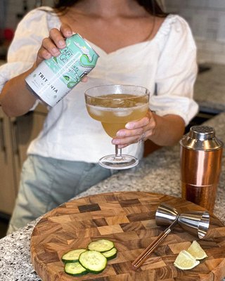 Stacking Acrylic 14-Oz. Margarita Glass - image 2 of 3