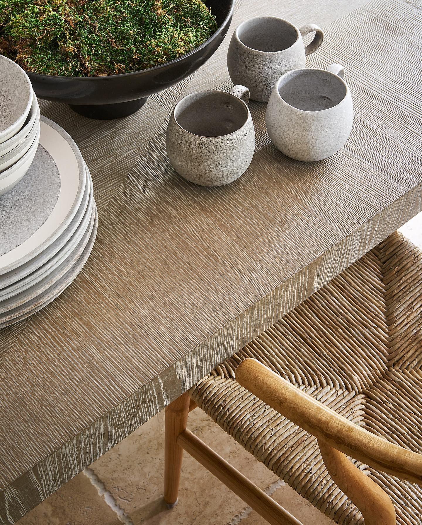 Pedra Artisan 4-Piece Place Setting + Reviews | Crate & Barrel