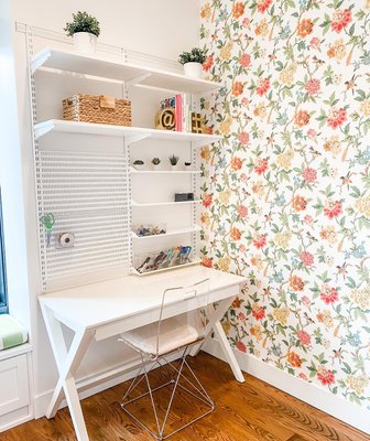 Spotlight White X-Leg Desk 58" - image 17 of 17