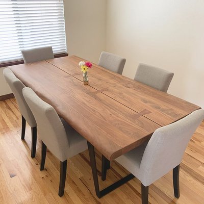 Lowe Pewter Grey Upholstered Dining Chair with Ebony Wood Legs - image 11 of 12