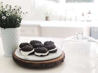 French Kitchen Marble Cheese Dome - image 12 of 13