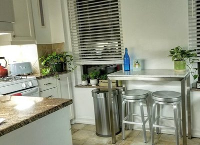 Parsons Black Marble Top/Dark Steel Base 48x16 Console Table - image 9 of 10