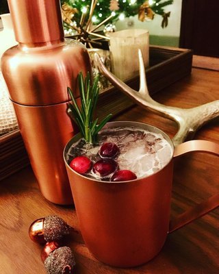 Two Moscow Mule Mugs with Collectors Box