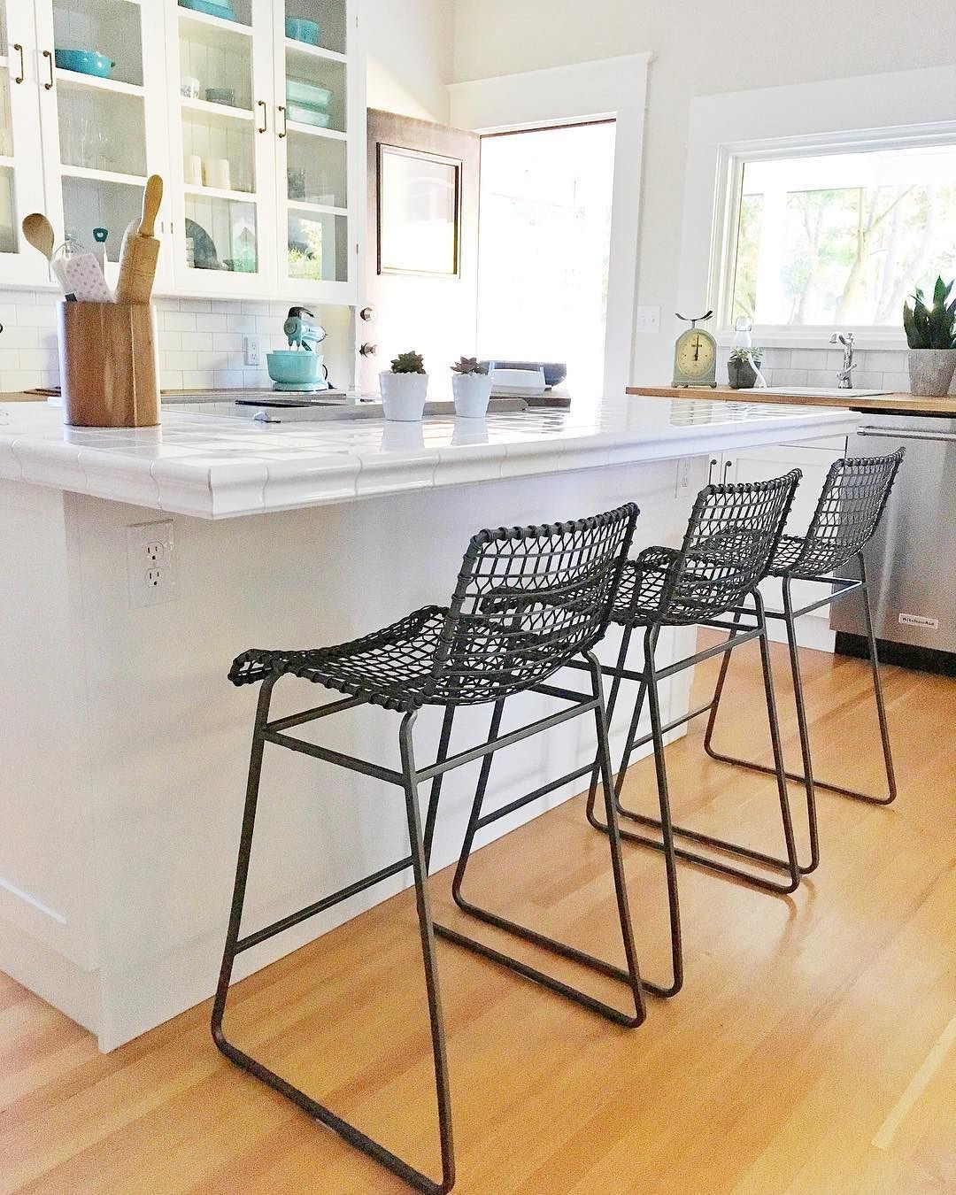 Crate barrel store bar stool