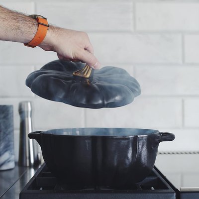 Staub ® 3.5-Qt. Eucalyptus Pumpkin Cocotte - image 6 of 7