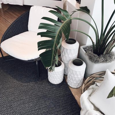 Morocco Graphite Oval Outdoor Lounge Chair with White Cushion - image 10 of 11