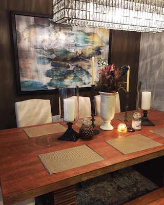 "Turquoise Assemblage" Framed Wall Art Print 64.5"x44.5" by Kari Taylor - image 7 of 8