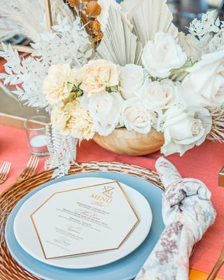 Celtic Copper Charger - Linen Rentals | Wedding Table Linen