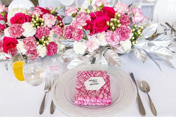 Pascal Fuchsia Napkin - Linen Rentals | Wedding Table Linen