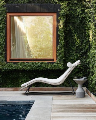 Grotta Outdoor Wicker Chaise Lounge - image 9 of 10