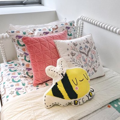 "Bee You" Bumble Bee Throw Pillow - image 5 of 8