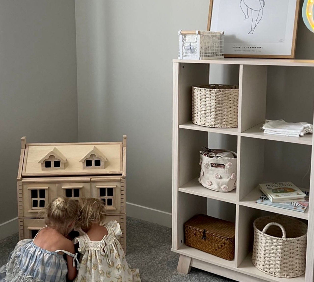 Hudson cheap cubby bookcase