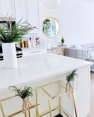 Chiaro Clear Acrylic Counter Stools with Nickel Legs Set of 2 - image 8 of 9