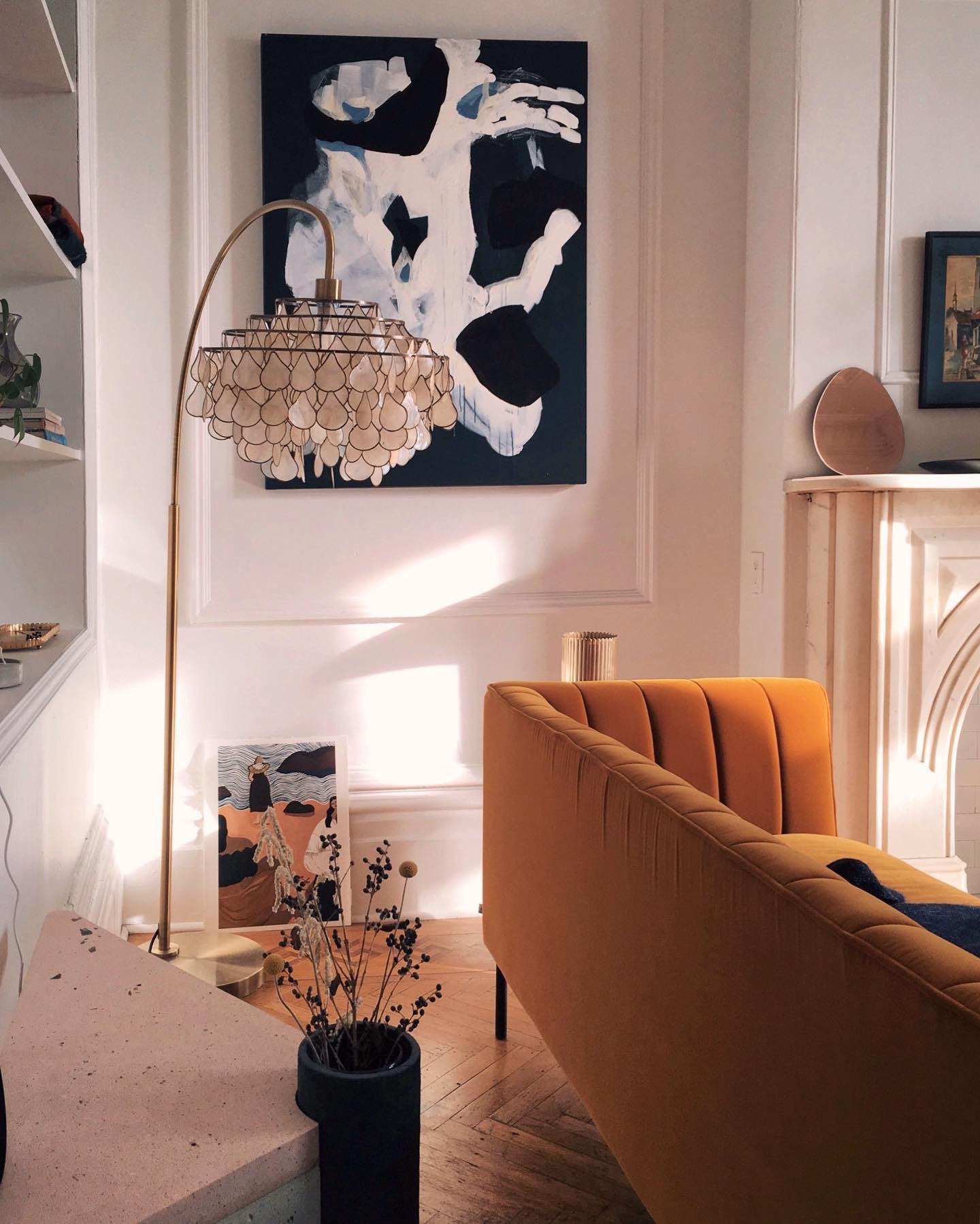 Teardrops Capiz Chandelier - Thumbnail 5