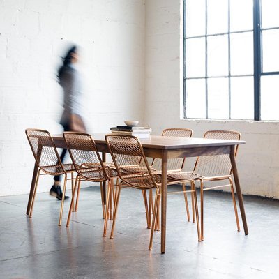 Alpha Black Metal Chair - image 9 of 11