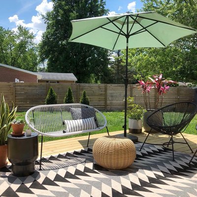 Acapulco Black Outdoor Chair - image 12 of 13