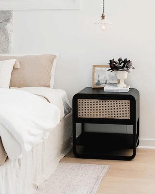 Anaise Cane Nightstand - image 10 of 13