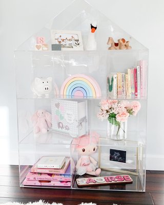 House-Shaped Acrylic Bookcase - image 9 of 11