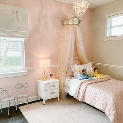 Arlo White and Gold Wood 2-Drawer Kids Nightstand - image 9 of 12