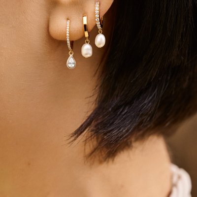 Emely 18K Gold Ear Cuff - Gold