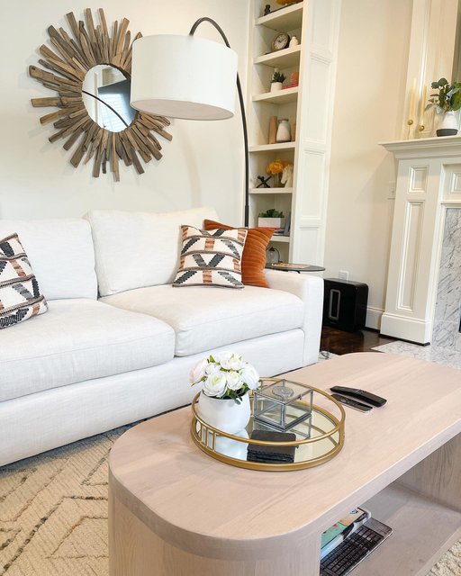 Luna Oval Coffee Table