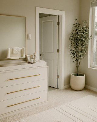 White Wood Baby Changing Table Topper - image 13 of 15